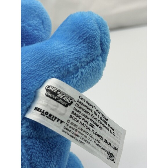 Sanrio Hello Kitty and Friends Care Bears Badtz-Maru Grumpy Bear 8” Plush 2023 - Picture 8 of 12